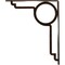 Ekena Millwork Maria Wrought Iron Bracket, (Single center brace), Antiqued Bronze 1 1/2"W x 12"D x 15"H BKTM01X12X15SMAABZ - alternate 8